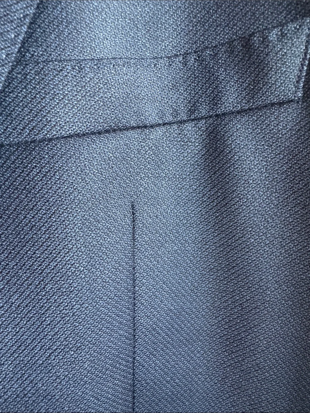 HUGO HUGO BOSS Navy Blue Wool Sport Coat Blazer 36S Two-Button Dual Vent Modern